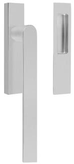Hef/schuifdeurbeslag PIET BOON ARC PBA230 Blind mat rvs, Doe-het-zelf en Verbouw, Deuren en Horren, Verzenden, Nieuw