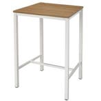 Bartafel op N-poot, 110cm hoog, 80x80cm, Huis en Inrichting, Tafelonderdelen, Ophalen of Verzenden, Nieuw