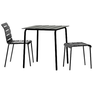 Serax X Maarten Baas Tuinstoel Black Aligned, Tuin en Terras, Ophalen of Verzenden, Zo goed als nieuw, Aluminium