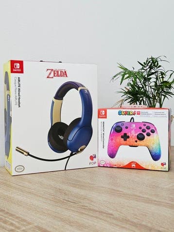 Nintendo - Switch - The Legend Of Zelda + Super Mario Star, Nieuw