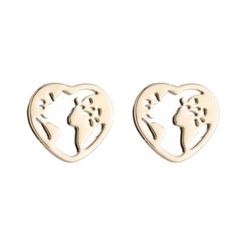 Fako Bijoux - Oorbellen - Steker - RVS - Stainless Steel -, Verzenden, Nieuw