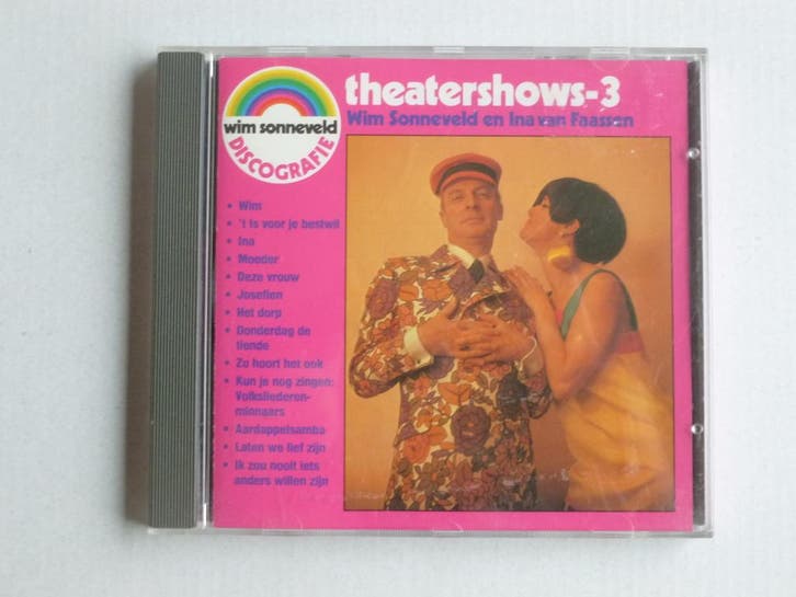 Wim Sonneveld - Theatershow 3 (Ina van Faassen), Cd's en Dvd's, Cd's | Humor en Cabaret, Ophalen of Verzenden