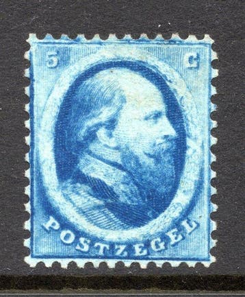 Nederland 1864 - Koning Willem III - Gratis verzending, Postzegels en Munten, Gestempeld