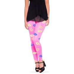 Legging Lippen Pink, Kleding | Dames, Ophalen of Verzenden, Nieuw