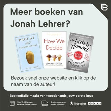Proust Was a Neuroscientist - Jonah Lehrer 9780857862310, Verzenden, Zo goed als nieuw, Jonah Lehrer