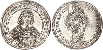 Duitsland, Würzburg. Johann Philipp von Schönborn 1642-1673.
