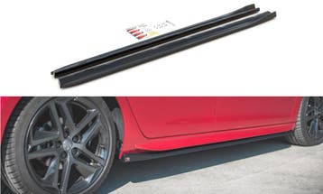 Zijskirts Peugeot 308 GT MK2 Facelift 18-.. Glans Zwart, Auto-onderdelen, Ophalen of Verzenden, Nieuw