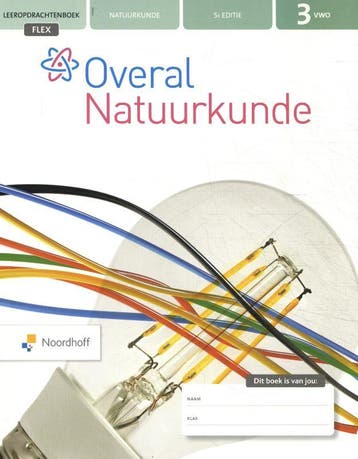 Overal Natuurkunde vwo 3 FLEX leeropdrachtenbo 9789001740542, Zo goed als nieuw