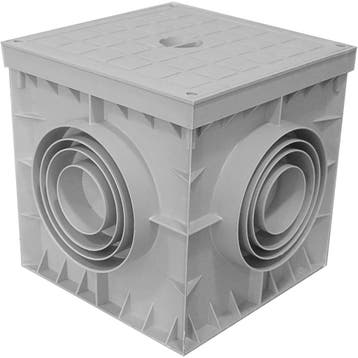 Inspectieput 300x300x300 mm met Deksel - Velvalux Panoboxpro, Doe-het-zelf en Verbouw, Buizen en Afvoer, Ophalen of Verzenden
