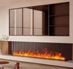 3D stoomhaard met LED-vlam en slimme app-bediening, Verzenden, Nieuw