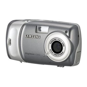 Samsung Digimax A502 Digitale Compact Camera - Zilver, Verzenden, Zo goed als nieuw