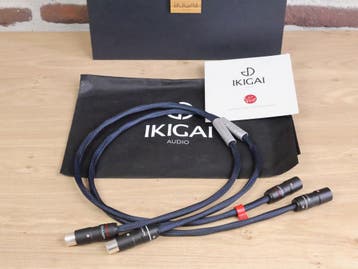 IKIGAI Sugure full silver high end audio interconnects XLR 0, Ophalen of Verzenden, Gebruikt, Overige kabels