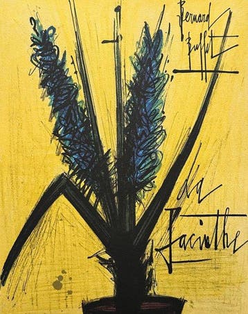 Bernard Buffet (1928-1999) - Lherbier - La Jacinthe