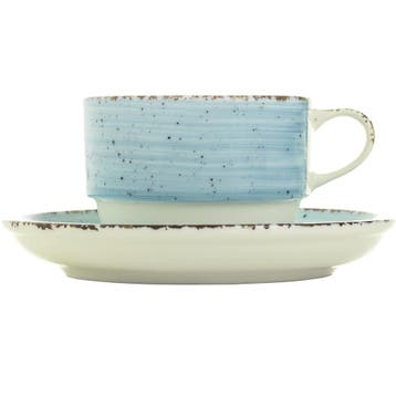Kopjes | ENT BLAUW | Porselein | Pastelblauw | 17cl | Incl., Verzenden, Nieuw in verpakking