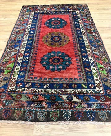 Kars Kazak - Vloerkleed - 1.9 m - 1.15 m - Vintage uit de, Nieuw