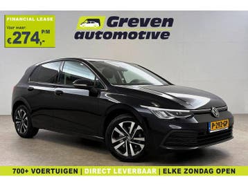 Volkswagen Golf 1.0 TSI Life | Virtual | Sfeer | Carplay |, Stof, Euro 6, Zwart, Handgeschakeld