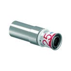 Uponor S-Press Plus perskoppeling Ø25x22 koper vernikkeld, Verzenden, Nieuw