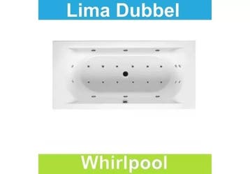 Ligbad Riho Lima 200 x 90 cm Whirlpool Dubbel systeem, Ophalen of Verzenden, Nieuw