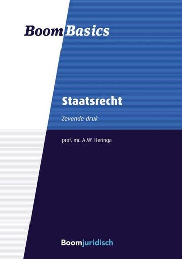 9789462367340 Boom Basics  -   Staatsrecht | Tweedehands, Boeken, Verzenden, Zo goed als nieuw, A.W. Heringa