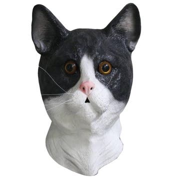 Poezenmasker (zwart-wit), Verzenden, Nieuw
