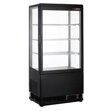 GGM Gastro | Panorama-koelvitrine Tafelmodel - 68 liter - |, Huis en Inrichting, Keuken | Potten en Pannen, Verzenden, Nieuw