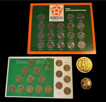 Germany . Mexico 70 & Traum Elf 69 - Complete Football, Verzamelen, Nieuw