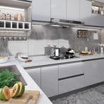 vidaXL Meubelfolie zelfklevend 500x90 cm PVC hoogglans, Verzenden, Nieuw