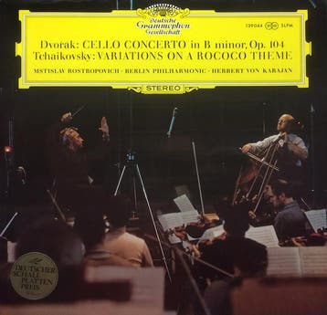 LP gebruikt - Dvo?Ã¡k* / Tchaikovsky* - Mstislav Rostropo., Cd's en Dvd's, Verzenden, Zo goed als nieuw, Overige formaten