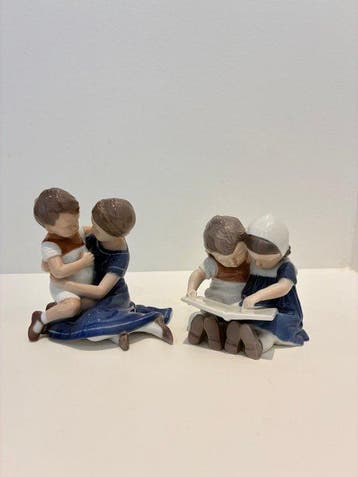 Bing & Grondahl - Figuur (2) - Porselein, Antiek en Kunst