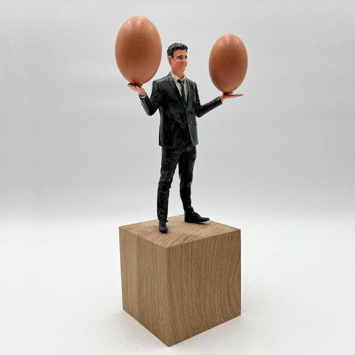 Coco de Paris - Egg man, Antiek en Kunst, Kunst | Designobjecten