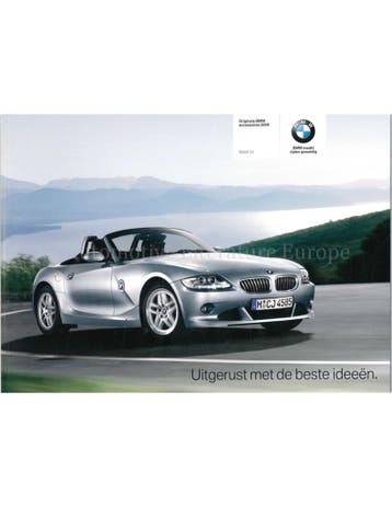2009 BMW Z4 ONDERDELEN & ACCESSOIRES BROCHURE NEDERLANDS, Nieuw, BMW, Author