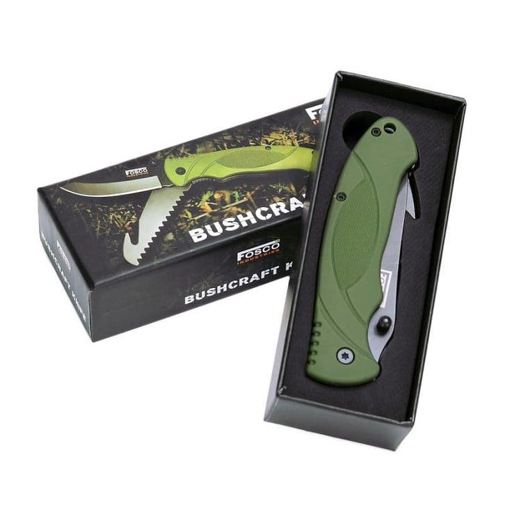 Bushcraft mes (Kampeerartikelen, Overig), Caravans en Kamperen, Kampeeraccessoires, Nieuw, Ophalen of Verzenden