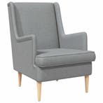 vidaXL Fauteuil Lichtgrijs Stof, Verzenden, Nieuw