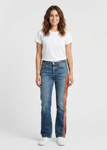 URC Jeans Dames maat W32 Blauw Vintage, Ophalen of Verzenden, Nieuw
