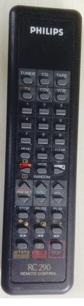 Afstandsbediening Philips rc290 rc240, Audio, Tv en Foto, Afstandsbedieningen, Origineel, Nieuw, Ophalen of Verzenden
