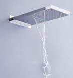 Regen douchekop Sapho Rechthoekig 50 x 20 x 3 cm Waterval, Ophalen of Verzenden, Nieuw, Rvs, Douche