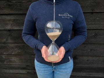 Zandloper - Glas - 2026 - XL - beige