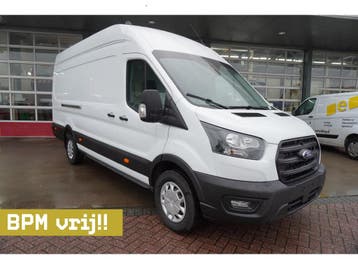 Ford Transit | Zakelijke Lease v.a. €612.61 pm, Automaat, Stof, Gebruikt, Wit