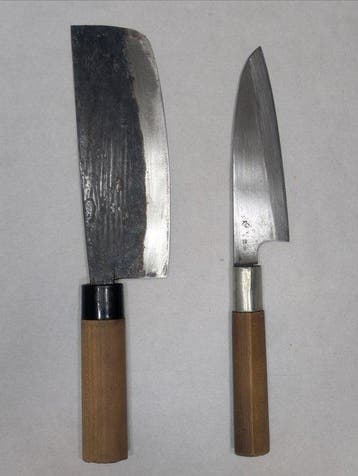 Keukenmes - Staal, Hout - Japan - Traditioneel in Japan