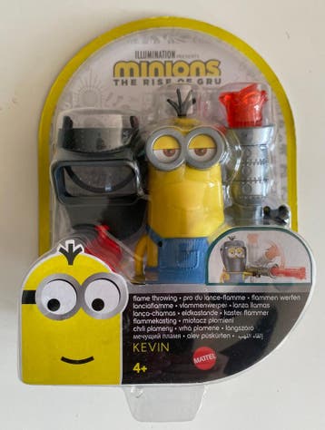MINIONS THE RISE OF GRU FLAME THROWING KEVIN (TOYS), Verzenden, Gebruikt