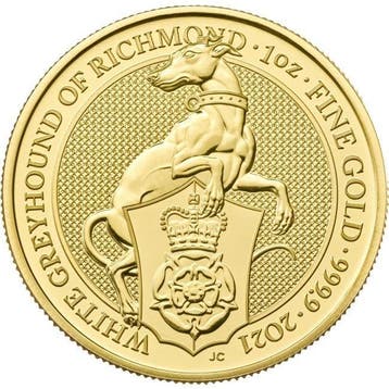 Verenigd Koninkrijk. 100 Pounds 2021 1 oz £100 GBP UK Gold