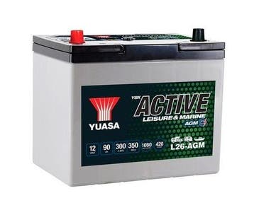 Yuasa Accu L26-AGM 90 Ah, Verzenden, Nieuw