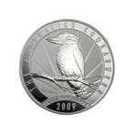 1 kilo zilveren Kookaburra munt 2009, Postzegels en Munten, Edelmetalen en Baren, Verzenden