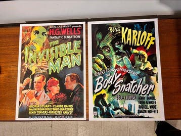 Bela Lugosi. - Set 2: The Body Snatcher / The Invisible Man., Nieuw