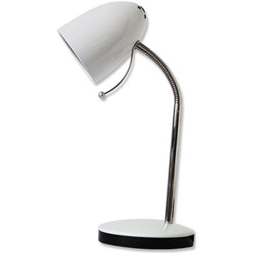 LED Bureaulamp - Aigi Wony - E27 Fitting - Flexibele Arm -, Ophalen of Verzenden, Nieuw, Kunststof, Overige fittingen
