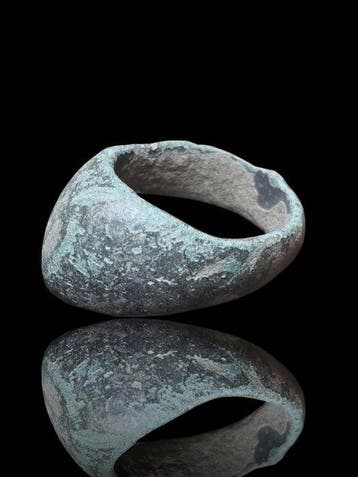Middeleeuws Brons, Big Archer thumb Ring (Zonder