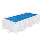 Zwembad afdekzeil zonne energie 412x201 cm, Verzenden, Nieuw, Afdekzeil