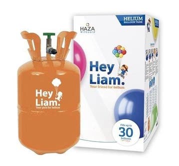 Helium Cylinder Hey Liam - Tot 30 Ballonnen, Ophalen of Verzenden, Nieuw