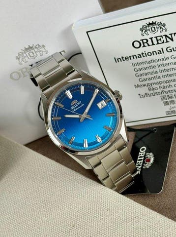 Orient - Stretto Automatic Date Blue/Light Blue Limited, Nieuw