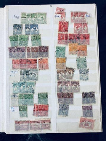 Britse Gemenebest - Collectie / Voorraad Australië, Nieuw, Gestempeld